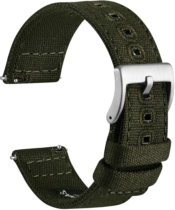 Heavy-duty military watch strap for guard duty
